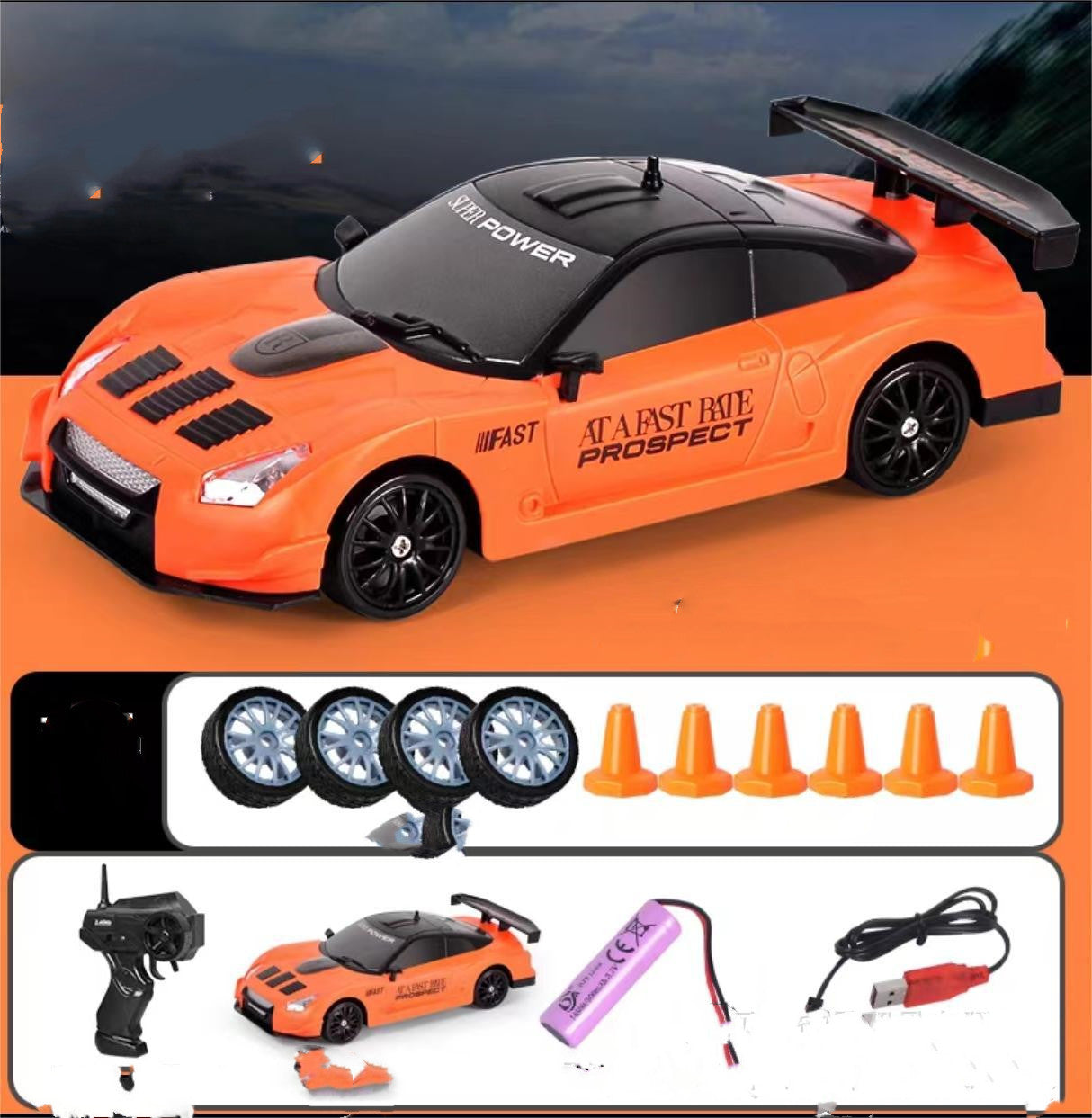 MINIMOTORS™ High-Speed 2.4G Drift Model