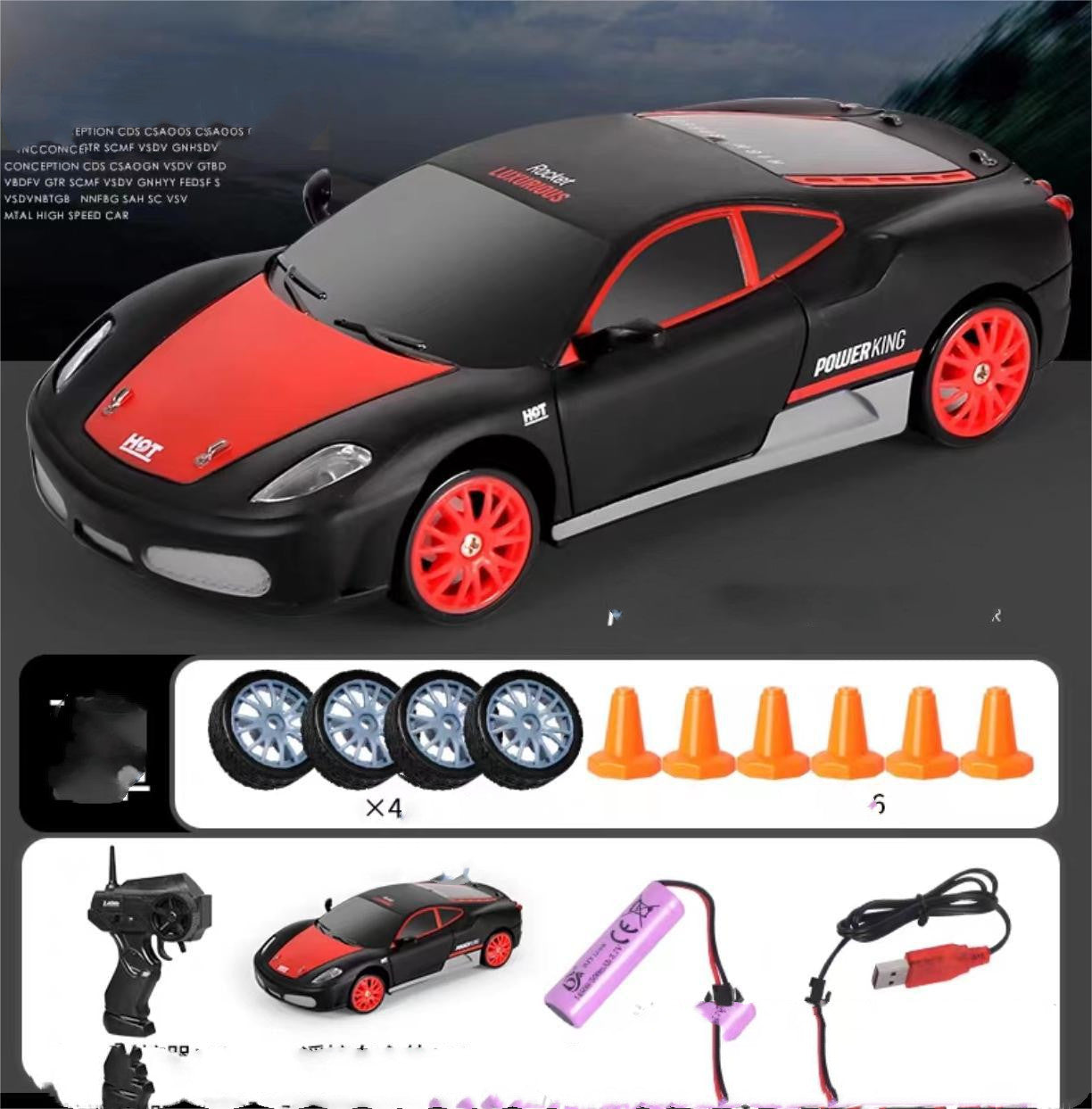 MINIMOTORS™ High-Speed 2.4G Drift Model